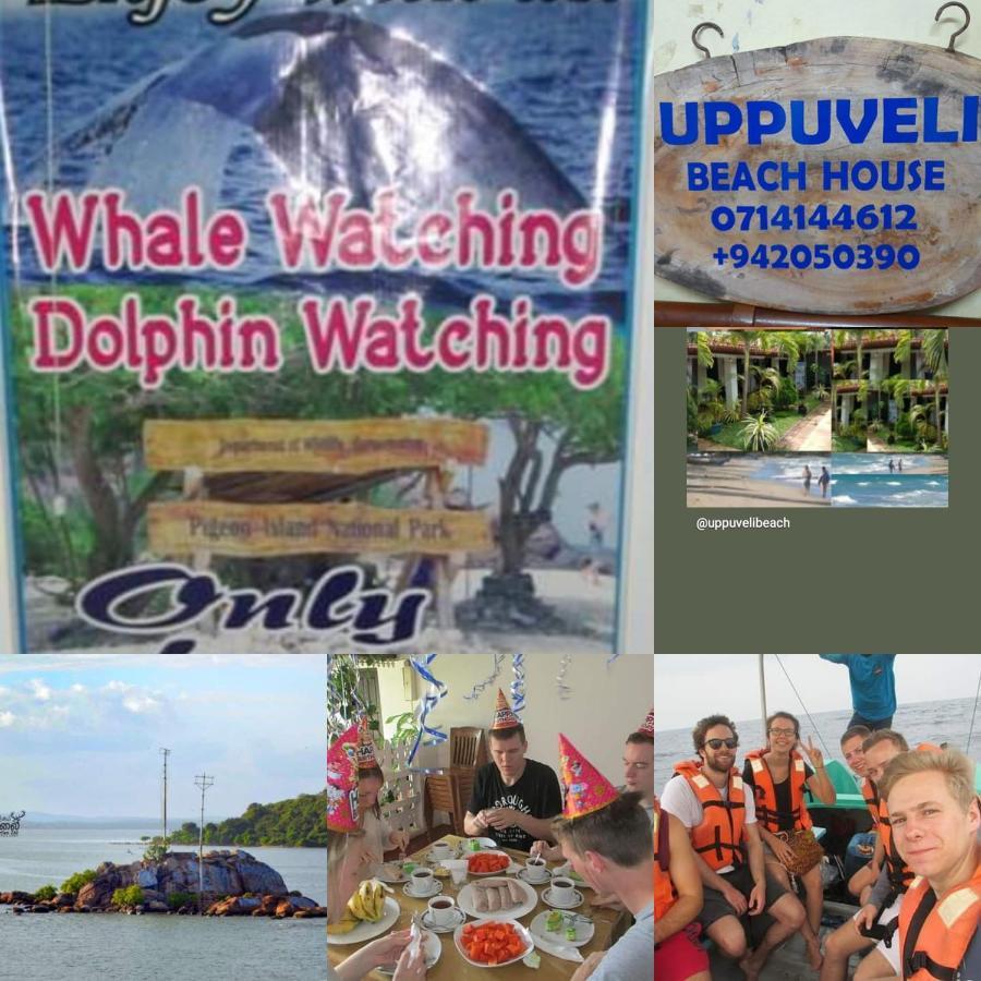 Uppuveli Beach House Trincomalee Dış mekan fotoğraf