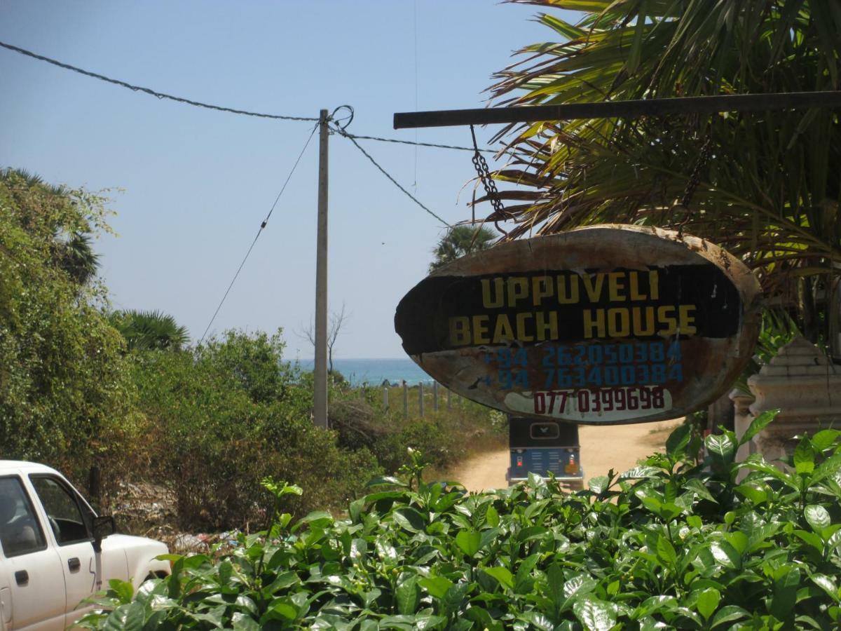 Uppuveli Beach House Trincomalee Dış mekan fotoğraf